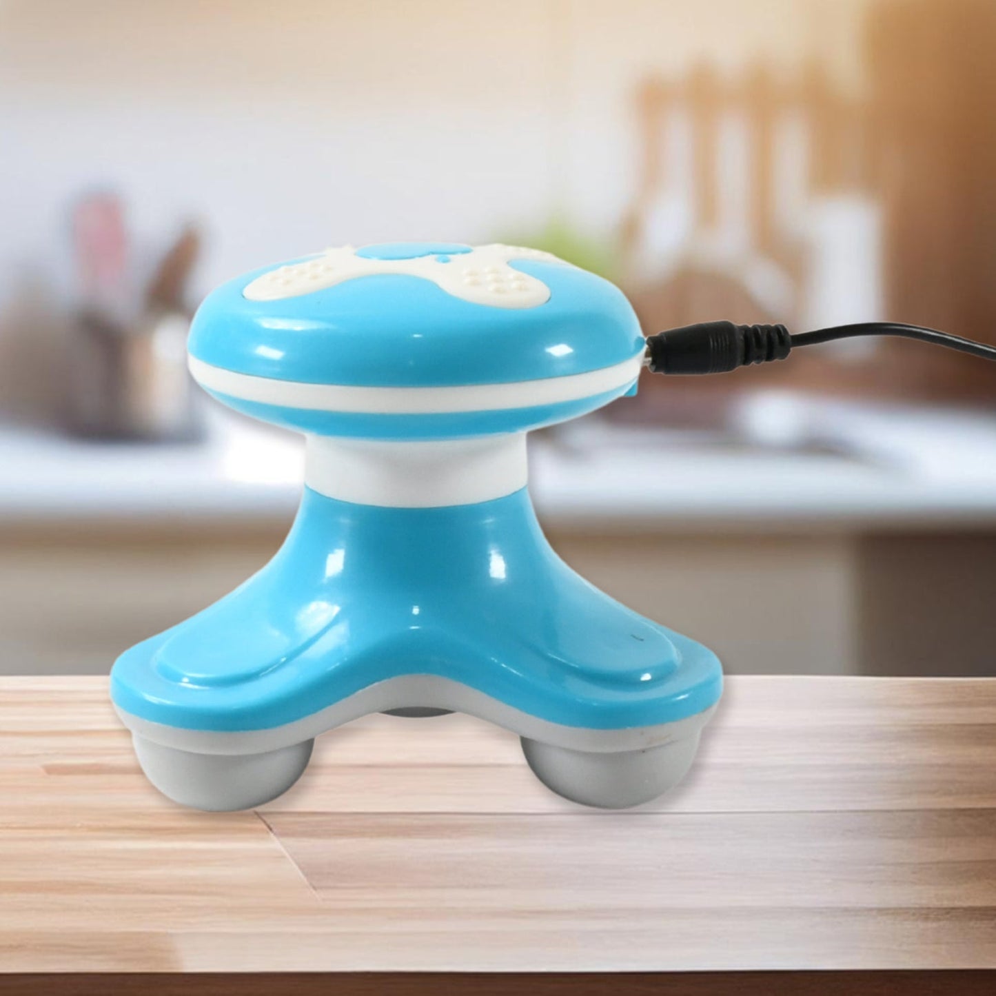 Triangle USB Mini Massager – Multifunction, Automatic Switch, Fatigue Relief (1 Pc/ Battery Not Included)