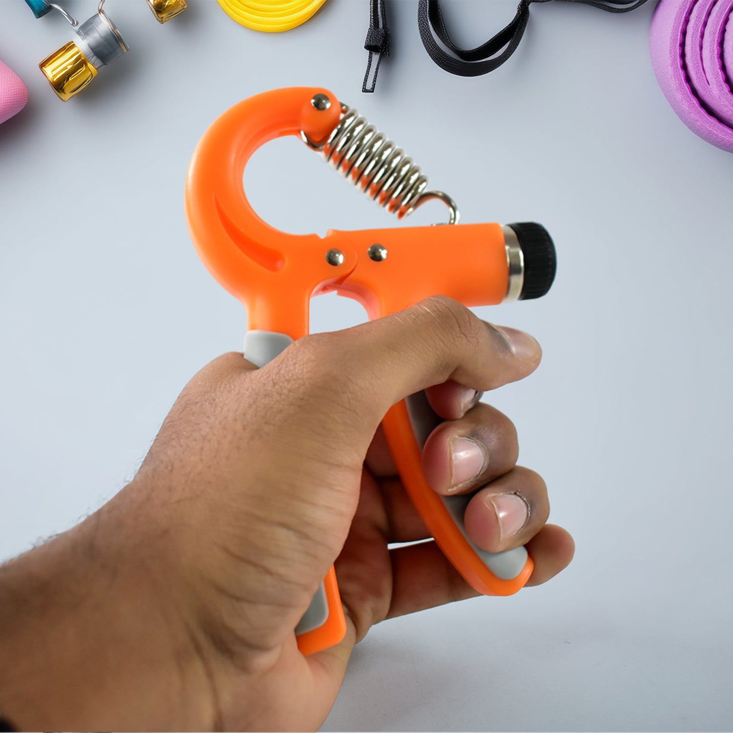 Knx Adjustable Hand Grip Strengthener – 5kg to 60kg Resistance (1 Pc)