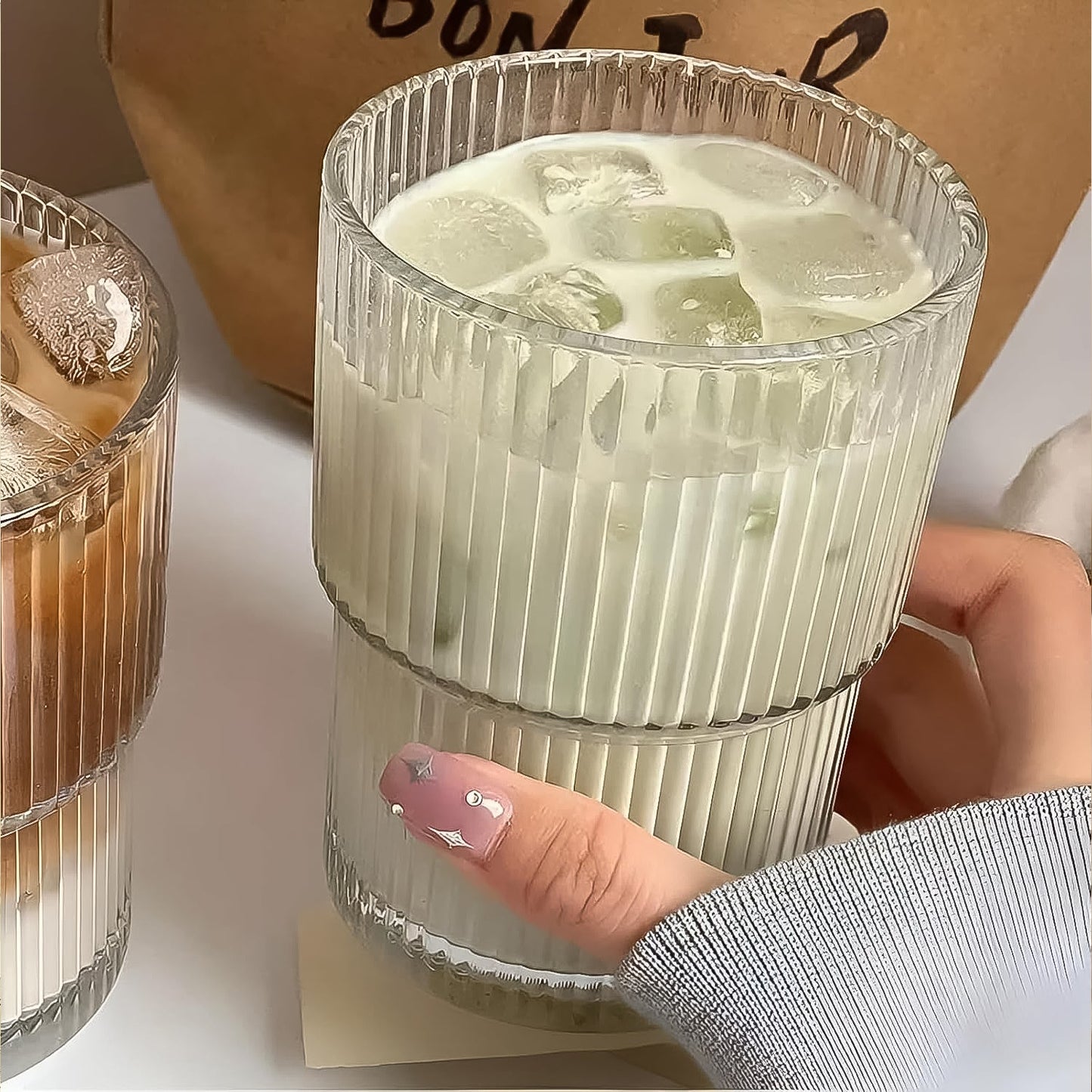 450 ML Monaco Premium Transparent Plastic Cup, Tumbler
