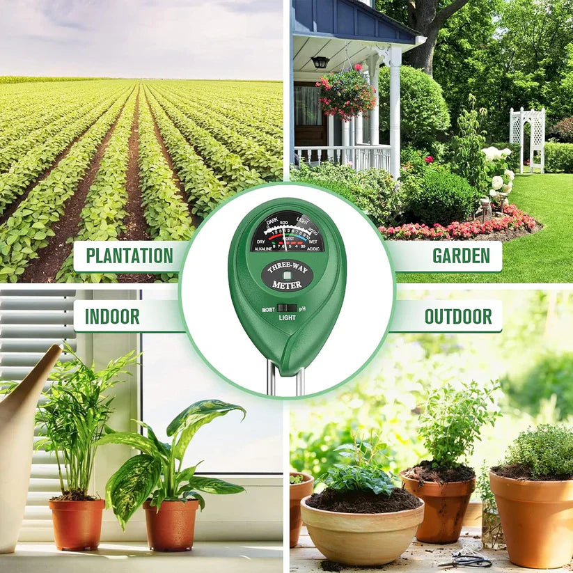 VitaSoilzy™ 3-in-1 Soil Test Meter