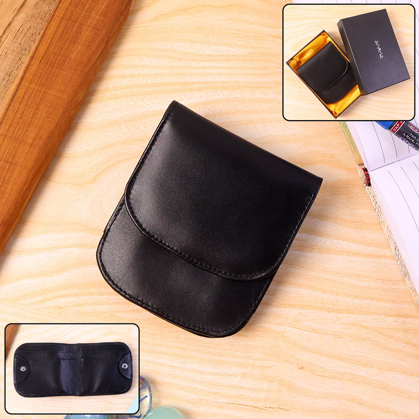 Premium Compact Multi-Purpose Wallet Pouch (1 Pc)