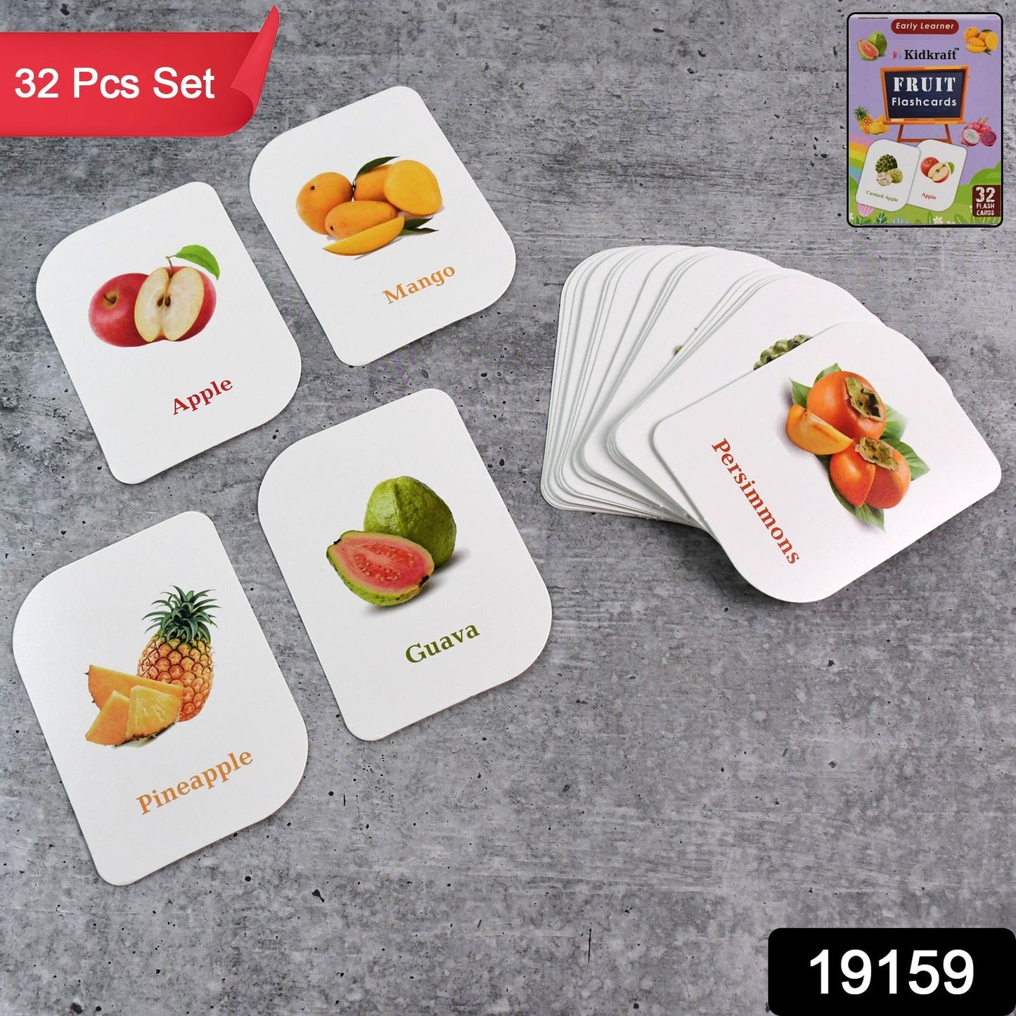 KidKraft Early Learner Educational Flashcards – 32 Birds